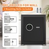 HSGCJS Biometric Fingerprint Safe Box with Digital Keypad, Security Safe