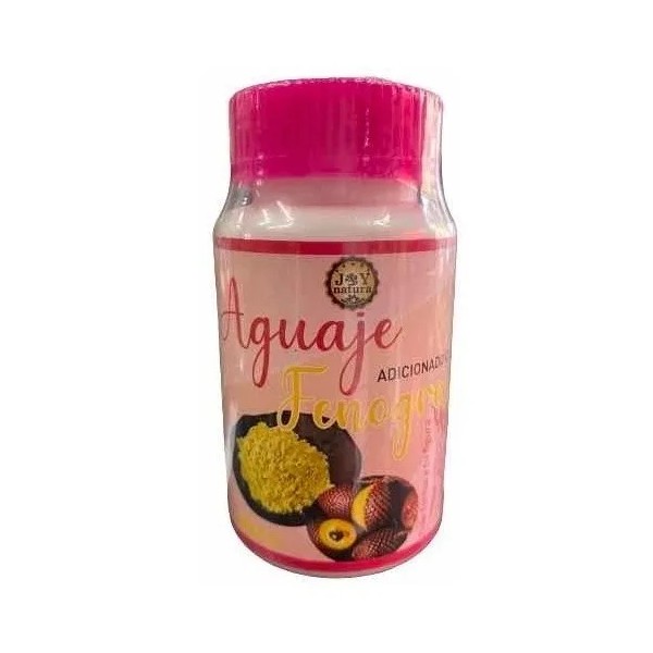 Aguaje Con Fenogreco 30 Caps 500 Mg Joy Natura Original