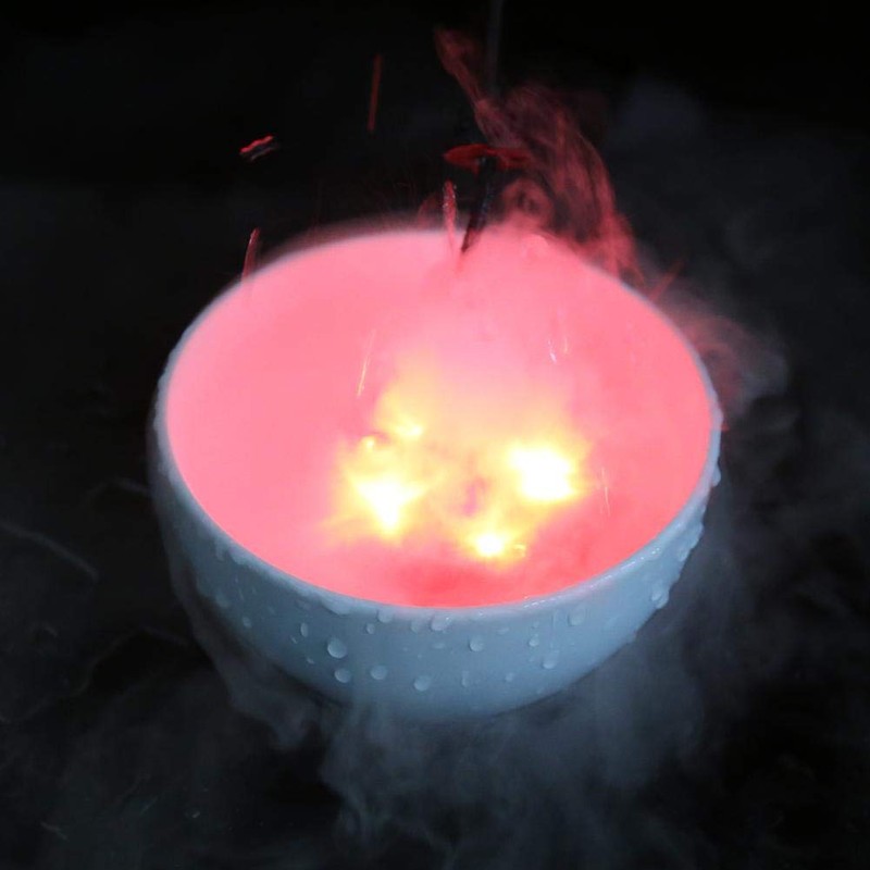 Haofy Colour Changing Mist Maker LED Atomiser Fit for Fountain