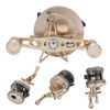 Baitcasting Reel Metal Lure Fishing Wheel Tackle Accessory Aluminium Alloy