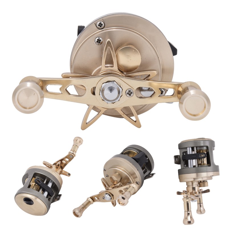 Baitcasting Reel Metal Lure Fishing Wheel Tackle Accessory Aluminium Alloy