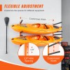 4-Capacity Adjustable Padded Arm Wall Mounted Kayak Storage Rack 400