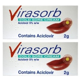 2GM Sore Cold Cream - Rapid Relief for Cold Sores, Fever Blisters, and Dry Lips - Moisturizing Lip Balm with Natural Ingredients Pack of 2