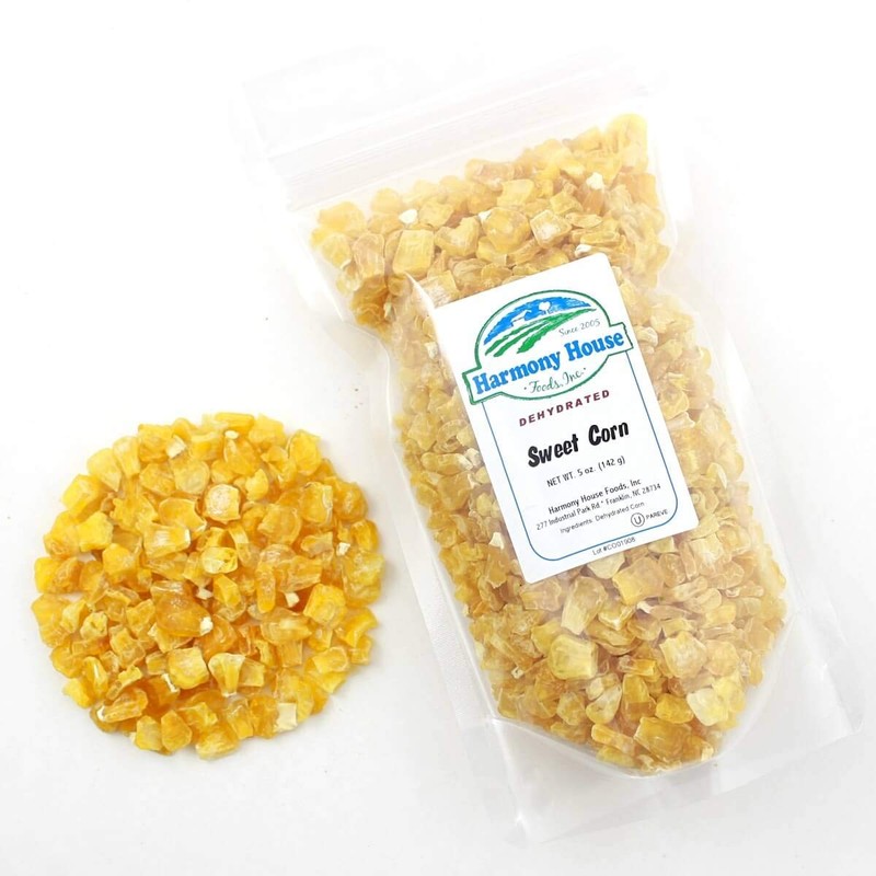 Harmony House Foods Dried Corn, whole (5 oz, ZIP Pouch)