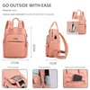 NICOLE & DORIS Women's Backpack Laptop Backpack for School Work