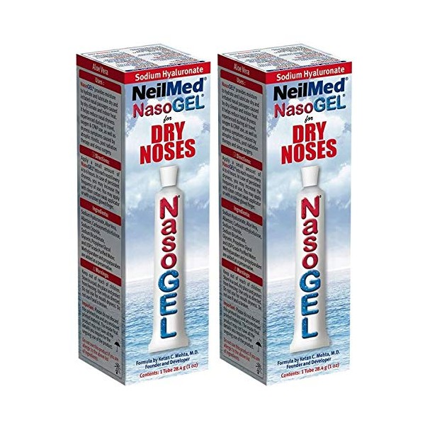 Neilmed Nasogel for Dry Noses, 2-Pack