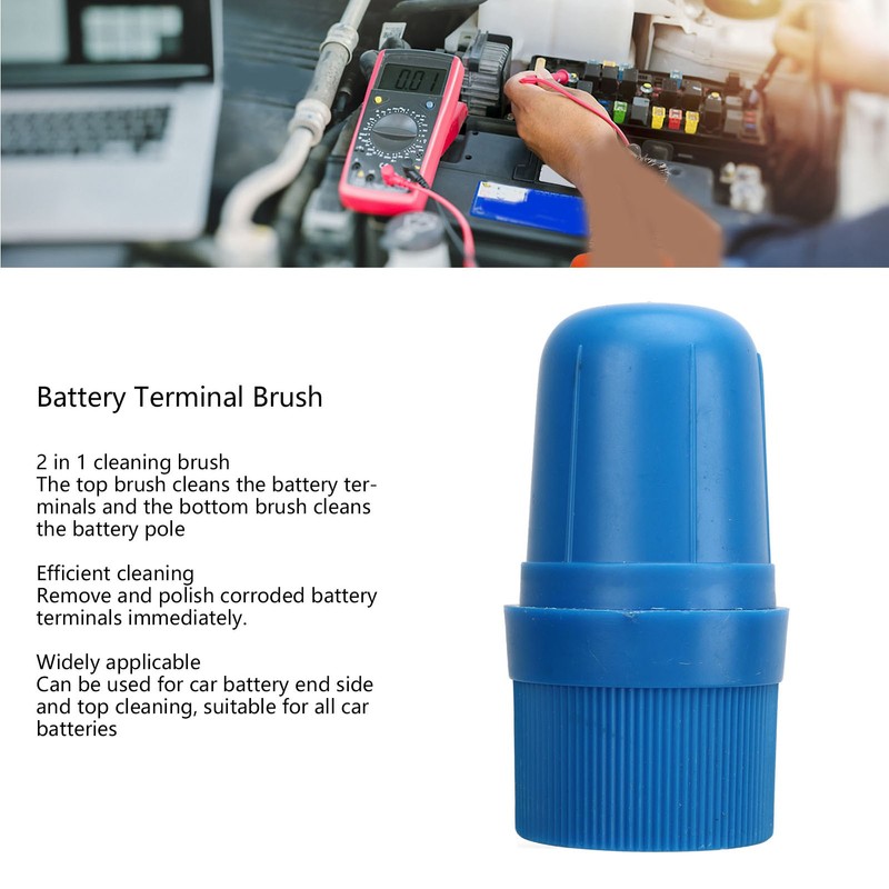 4pcs Battery Terminal Brush for Top and Side Terminals Post