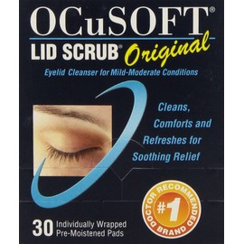Ocusoft Lid Scrub, Pre-Moistened Pads, Original Formula, 30-Count Pads (Pack of 2)