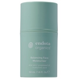 endota Organics Balancing Face Moisturiser 50 ml, a naturally-balancing moisturiser to soothe and smooth oily to combination skin.