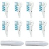 Sensitive Replacement Toothbrush Heads Compatible with Oral-B Cross Action Power