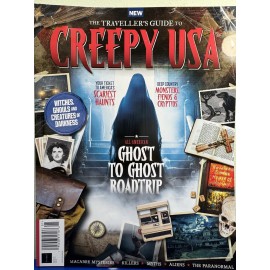 2024 Traveler's Guide To CREEPY USA Special Edition 130 Pgs GHOST ROADTRIP Witch