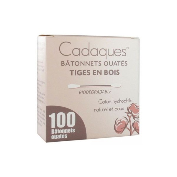 Cooper laboratoire Bâtonnet ouaté Tige en bois Hygiène oreille CADAQUES