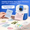 Kids Instant Print Camera with App & Bluetooth, Mini Printer