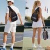 SUKRY Pickleball Bag Lightweight Sling Backpack for Men and Women