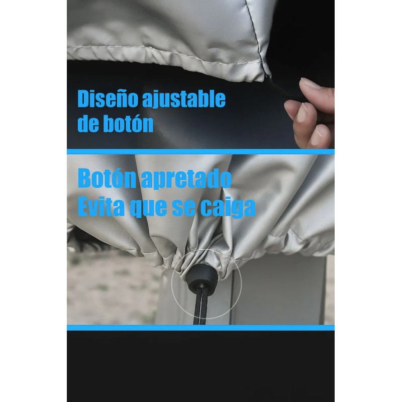 Funda Impermeable Byd Para Cargador Eléctrico Plata