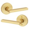 Kwikset Halifax Interior Passage Door Handle, Lever for Closet and