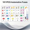 Nayoto 1011-Piece Universal Zinc Flake Car Fuse Set - 410