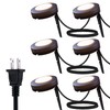 UltraPro LED Landscape Lights, Warm White, Large, 6 Pucks, 48ft,
