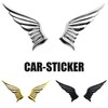 Goods Land GD-STWING-SV Universal 3D Metal Wings Sticker Wings Logo