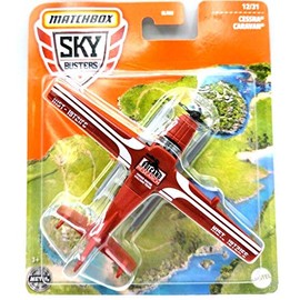 Matchbox Cessna Caravan 12/31 Airplane, Red, Portable, 6+