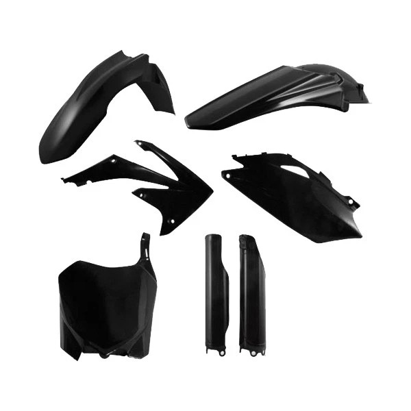 Acerbis Full Plastic Kit Black HONDA CRF250R 2010-2013,CRF450R 2009-2012;