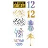 12th Birthday Temporary Tattoos (4 Pages) - 12th Birthday Party