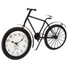 Atmosphera Original Clock Shape Bicycle Colour: Black