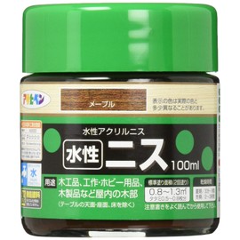 Asahipen Water Based Varnish, Maple, 3.4 fl oz (100 ml)
