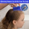 Lice Comb, 7 Pcs Flea Comb, Hair Double Sided Fine