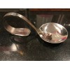 Unbranded Stainless Steel Curved Handle Dessert Spoon, 6 spoons of