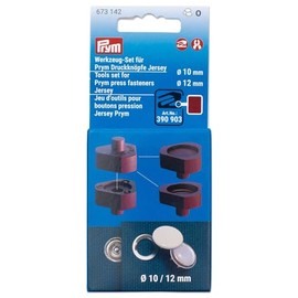 Prym 673142 Tool Set for Prym Jersey Snaps 10 and 12 mm Compatible with Vario Creative Toolm