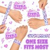 40 PCS Kpop Style Slap Bracelets for Kids, Bulk Wristbands