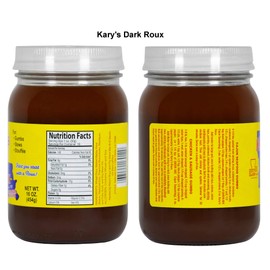 Karys Dark Roux and Light Roux 2 Pack Bundle | Certified Cajun | (16 oz each)