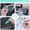 Lumkew Small Cleaning Brush Tight Spaces, 8pcs Crevice Cleaning Brushes