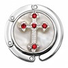 Purse Hanger for Table， Zinc Alloy Cross Purse Hook for