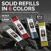 Nicpro 5 Pack Carpenter Pencil with Sharpener, Construction Mechanical Pencils