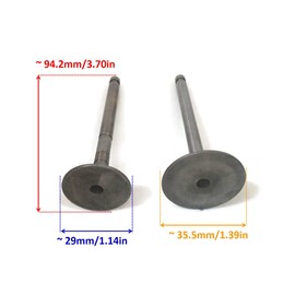 Chinese Diesel 186F KM186 186FA 10HP Intake Valve 114650-11100 Suction Outlet Valve 114654-11110 In Ex Assy for Yanmar Diesel Tractor L75 L90 L100 Engine