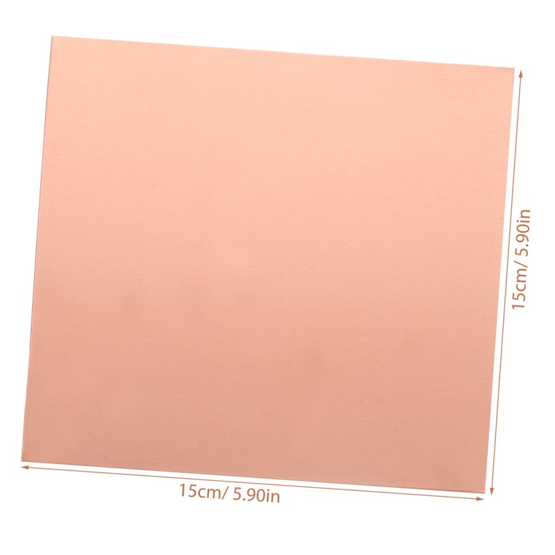 CIYODO 1 Sheet Copper Crafting Sheet for DIY Projects Thickness