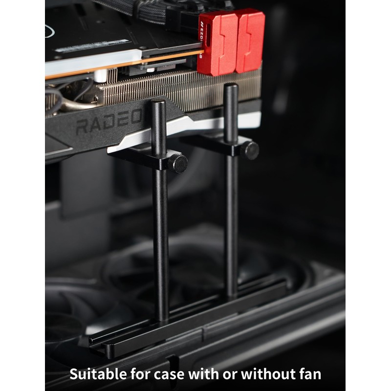 upHere GBS2 Graphics Card Holder, Slide Rail, Double Rod, GPU