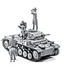 Master Box MB35059 1/35 German/Africa Tank Soldier, 3 Local Residents,