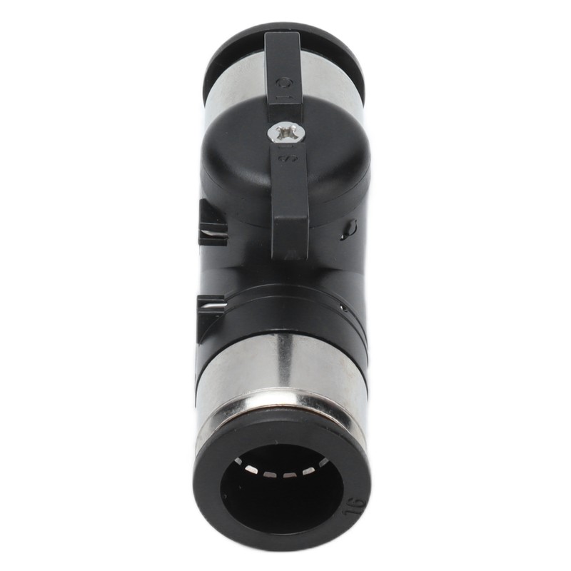 Push To Connect Straight Union Ball Valve Quick Release Pneumatic
