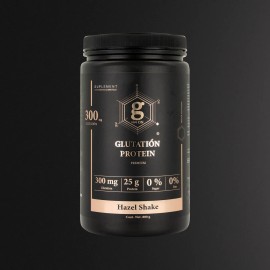 Gviveon Protena Premium En Polvo Con Glutatin ( Suplemento Antioxidante) Y Colgeno Hidrolizado.  El Mejor Sabor En Protenas G Vive On Hazel Shake     