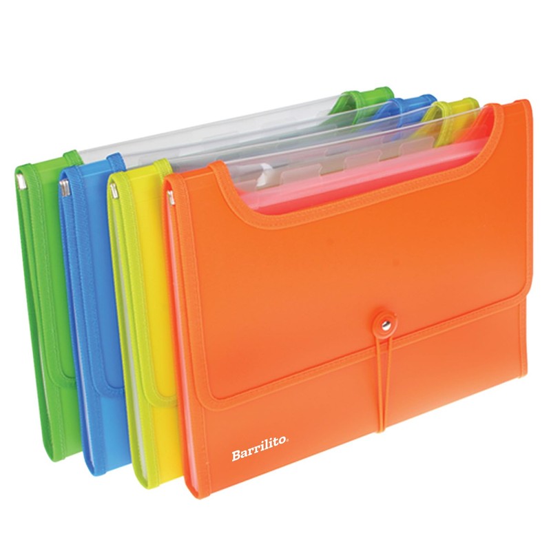 Barrilito Archivador Expandible Carta. 5 separaciones. X4N