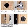 Kitmose 3 Pack Combination Cabinet Cam Lock Password Coded Lock