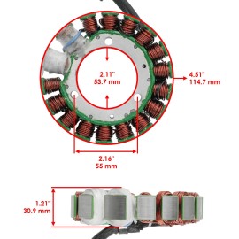 Celox Stator fits Honda FourTrax 350 4x4 TRX350 1986 1987 Except TRX350D