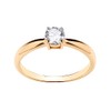 Old English Jewellers 9ct Yellow Gold on Silver 0.50ct CZ
