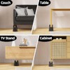 VANITURE VANITURE 4 inch Bed Risers Heavy Duty, Adjustable Furniture