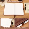 AUTEMPO A5 Blank Journal Notebook, 320 Numbered Pages(14.5 x 21