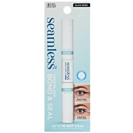ARDELL SEAMLESS BOND & SEAL | Fixes any type of eyelashes in place for days Features Black Bond on one side and Clear Seal Adhesion False Eyelashes Under Real Eyelashes