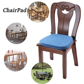 KGPLOME Chair Cushion with Ties for Dining Chairs - Memory Foam Non Slip Kitchen Chai...